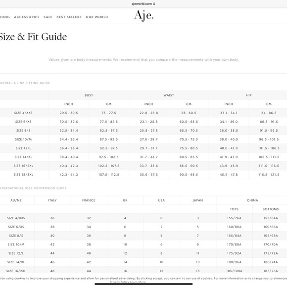 Aje Giselle shoulder puff corset top size: 0 US/ 4 AU - Picture 14 of 16